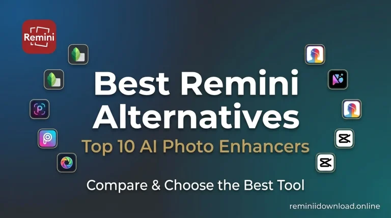 Best Remini Alternatives 2026 – Top AI Photo Enhancers