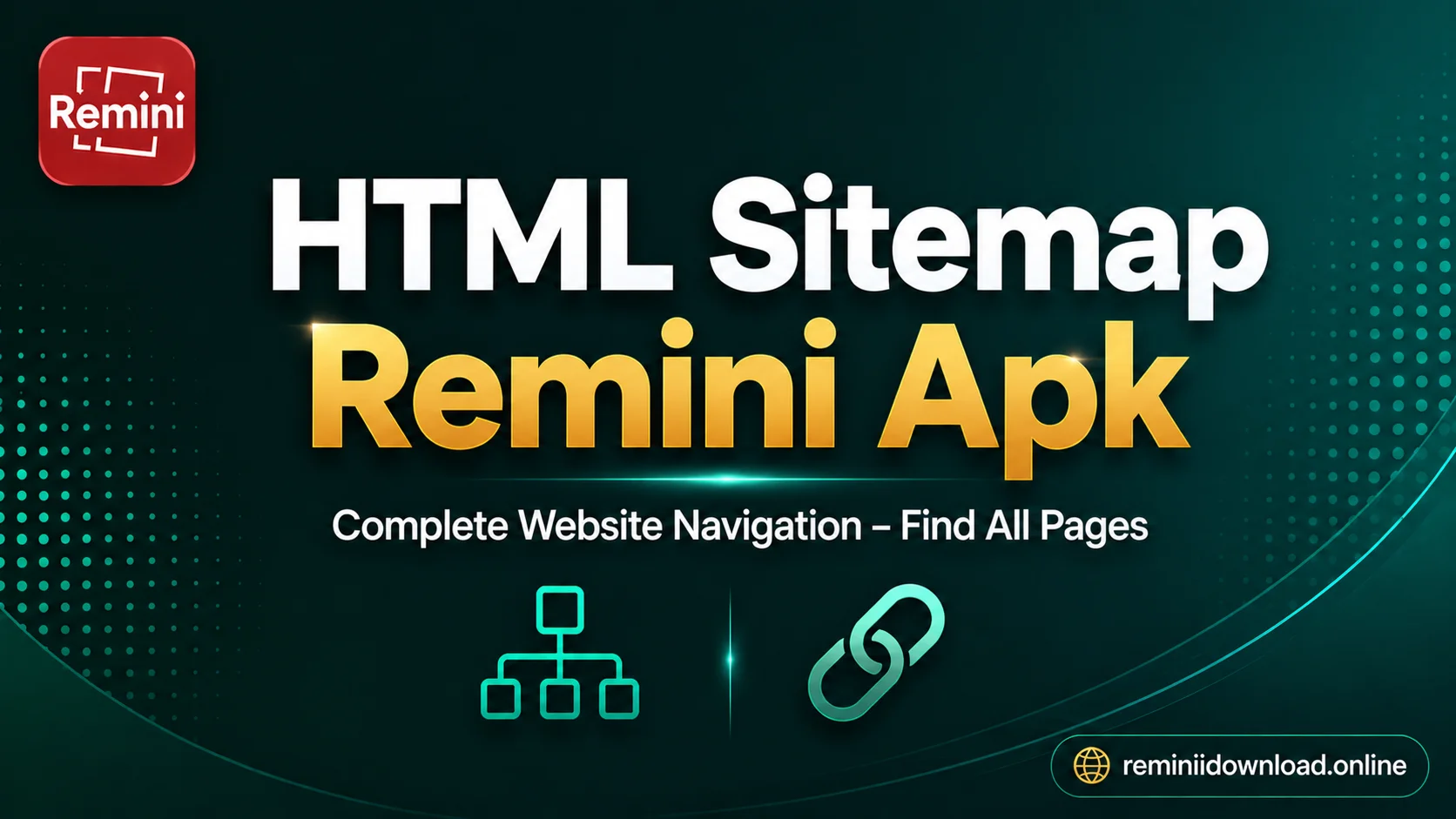 HTML Sitemap Remini Apk Website Navigation