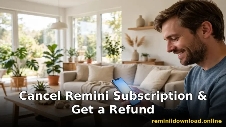 How to Cancel Remini Subscription & Get a Refund (2026)
