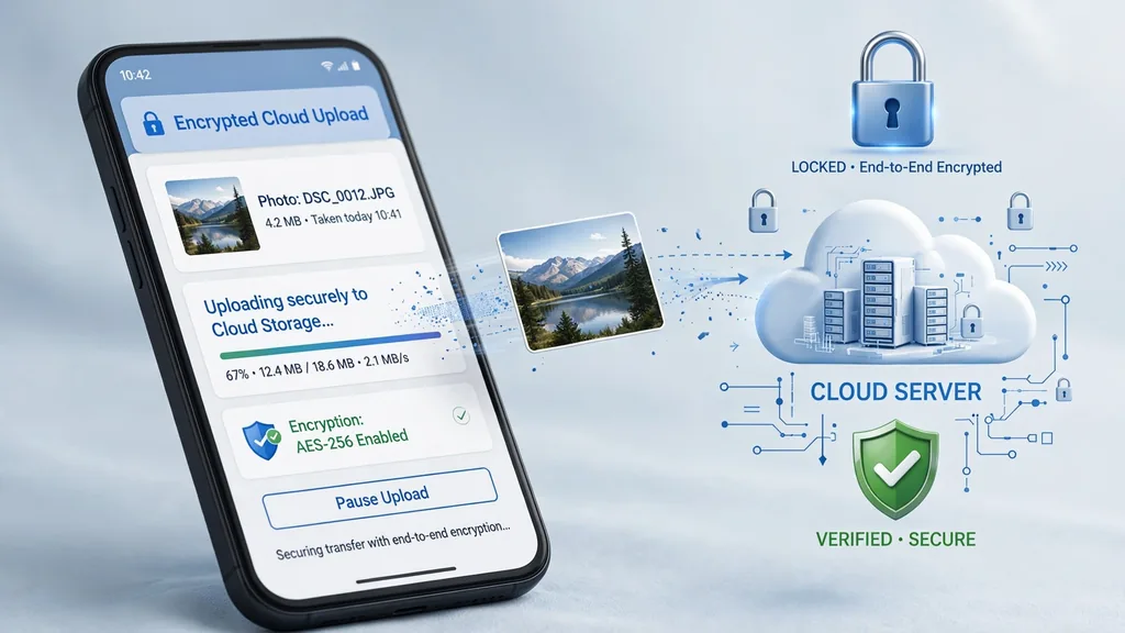 Is Remini safe — how the official app handles your data with encrypted cloud processing