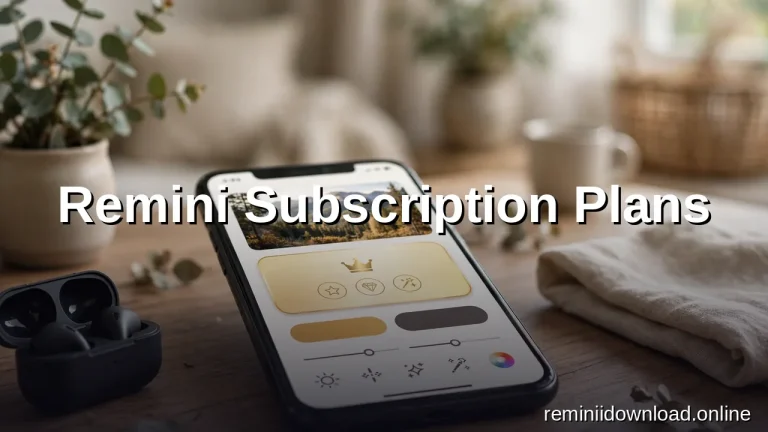 Remini subscription plans and pricing explained for 2026