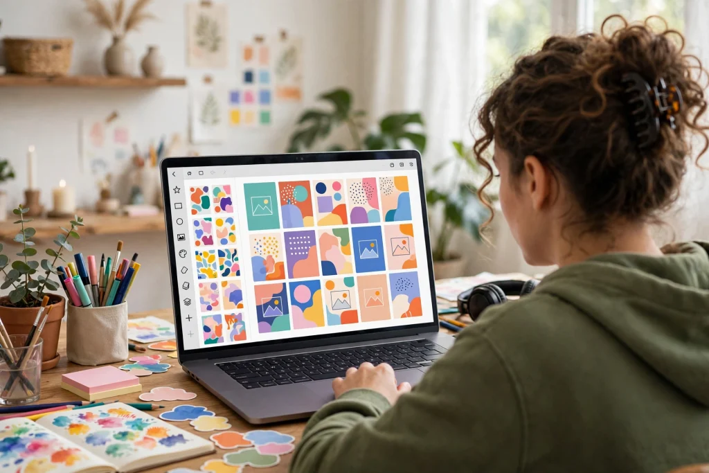 remini vs canva: designing social media graphics in Canva's editor
