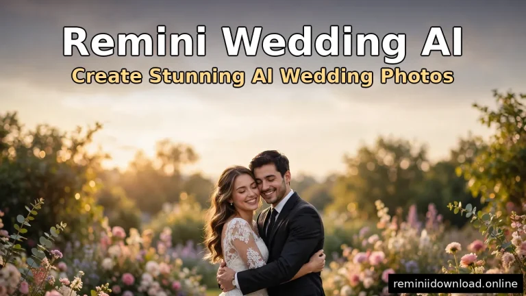 Remini Wedding AI: Create Stunning AI Wedding Photos